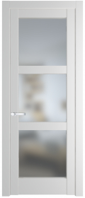   	Profil Doors 4.6.2 PD со стеклом крем вайт