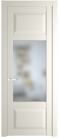   	Profil Doors 1.3.3 PD со стеклом перламутр белый