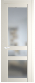   	Profil Doors 1.5.2 PD со стеклом перламутр белый