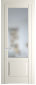   	Profil Doors 3.2.2 PD со стеклом перламутр белый