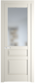   	Profil Doors 3.5.3 PD со стеклом перламутр белый