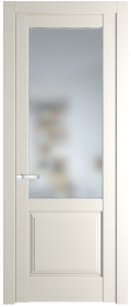   	Profil Doors 4.2.2 PD со стеклом перламутр белый