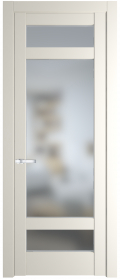   	Profil Doors 4.3.2 PD со стеклом перламутр белый