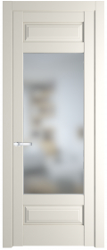   	Profil Doors 4.3.3 PD со стеклом перламутр белый