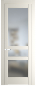   	Profil Doors 4.5.2 PD со стеклом перламутр белый