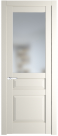   	Profil Doors 4.5.3 PD со стеклом перламутр белый
