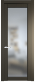   	Profil Doors 1.1.2/2.1.2 PD со стеклом перламутр бронза