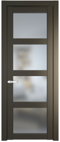   	Profil Doors 1.4.2/2.4.2 PD со стеклом перламутр бронза