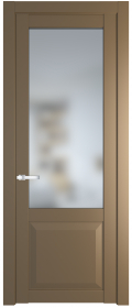   	Profil Doors 1.2.2 PD со стеклом перламутр золото