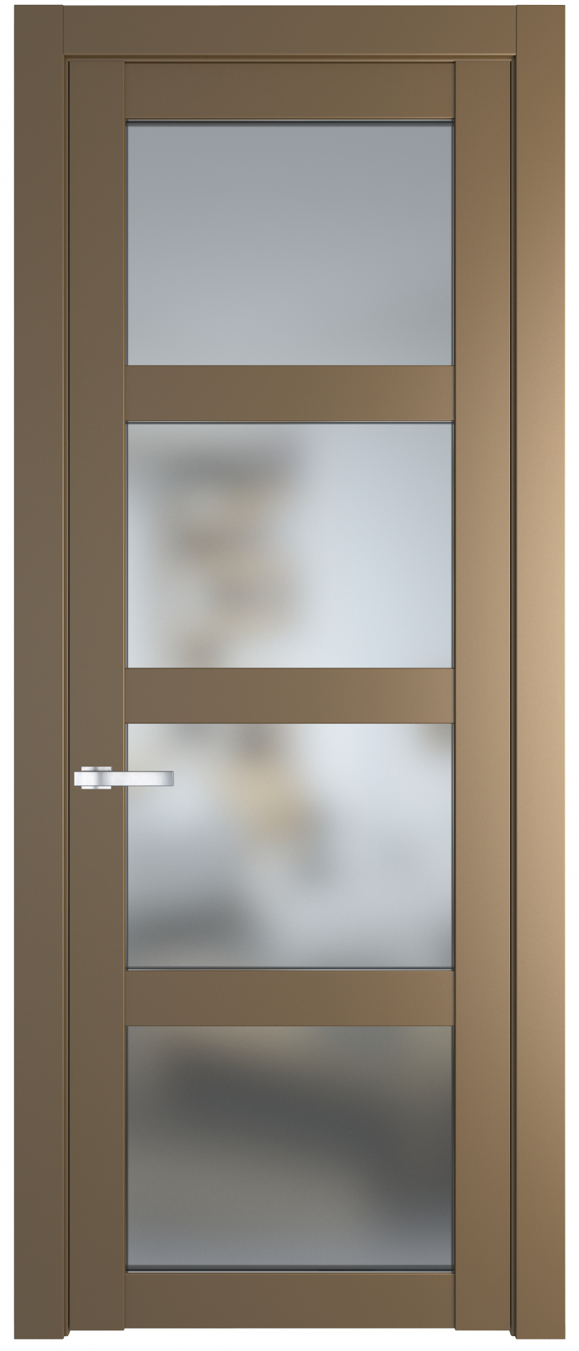 межкомнатные двери  Profil Doors 1.4.2/2.4.2 PD  перламутр золото