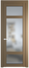   	Profil Doors 2.3.2 PD со стеклом перламутр золото