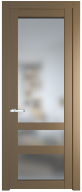   	Profil Doors 2.5.2 PD со стеклом перламутр золото