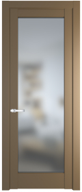   	Profil Doors 3.1.2/4.1.2 PD со стеклом перламутр золото