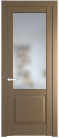   	Profil Doors 4.2.2 PD со стеклом перламутр золото