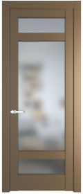   	Profil Doors 4.3.2 PD со стеклом перламутр золото