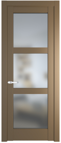   	Profil Doors 4.6.2 PD со стеклом перламутр золото