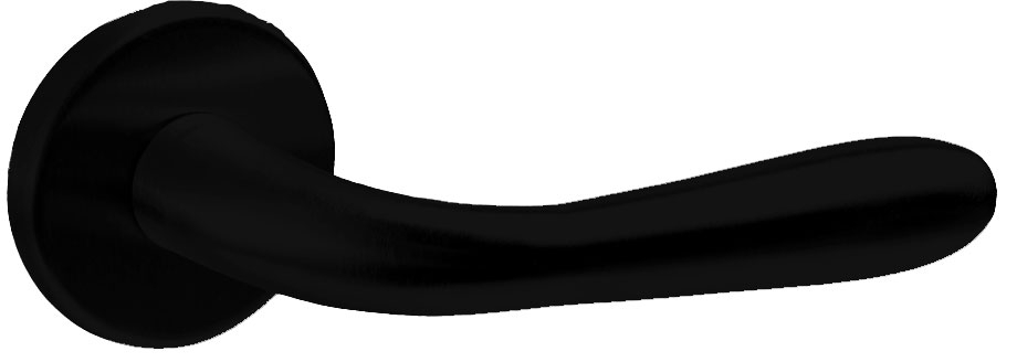 дверные ручки  Profil Doors Goccia RO02 чёрная