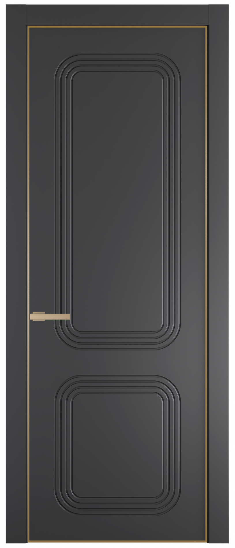 межкомнатные двери  Profil Doors 35PA графит