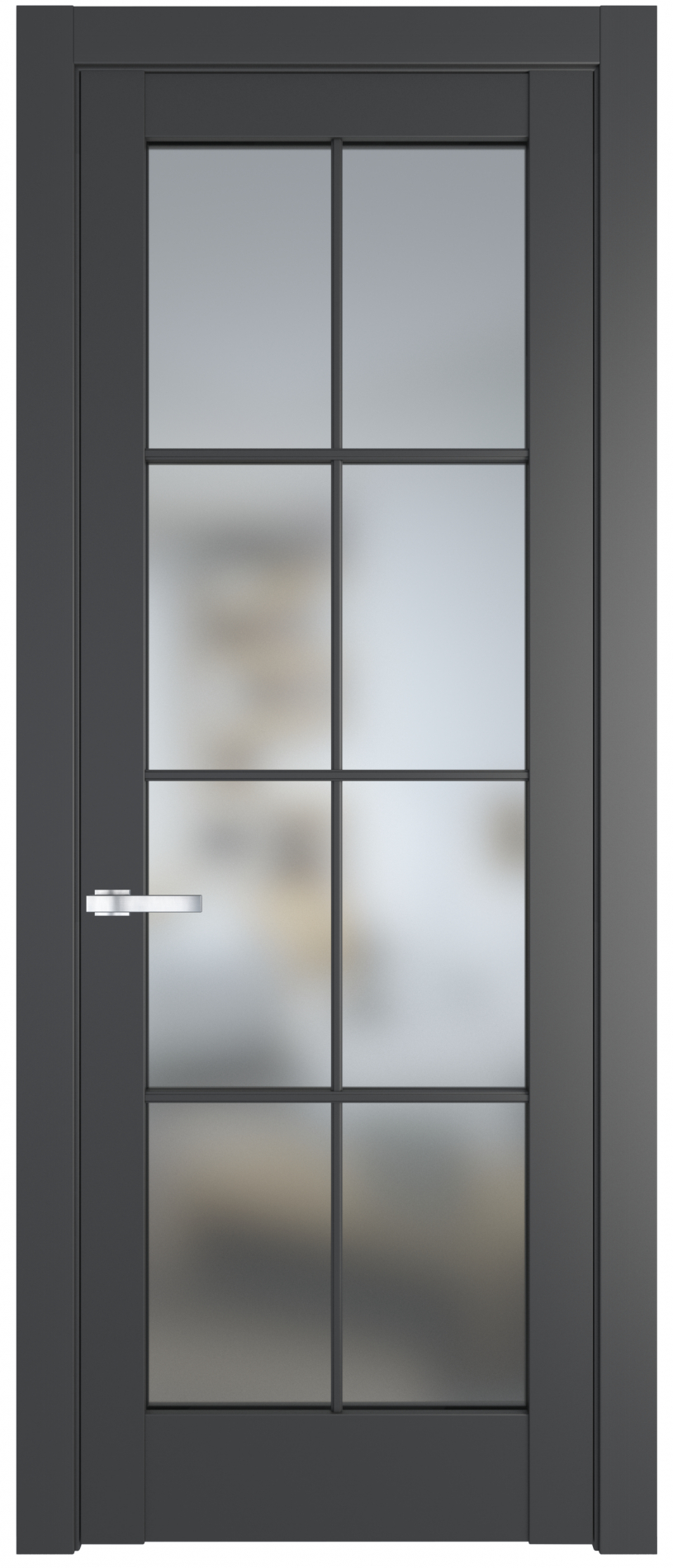 межкомнатные двери  Profil Doors 3.1.2/4.1.2 (р.8) PD  графит
