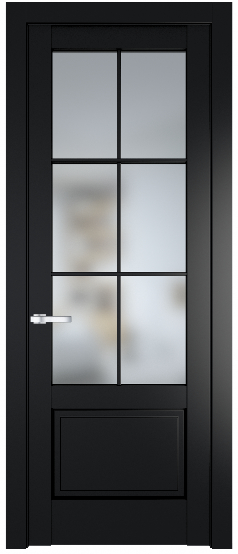 межкомнатные двери  Profil Doors 3.2.2 (р.6) PD  блэк