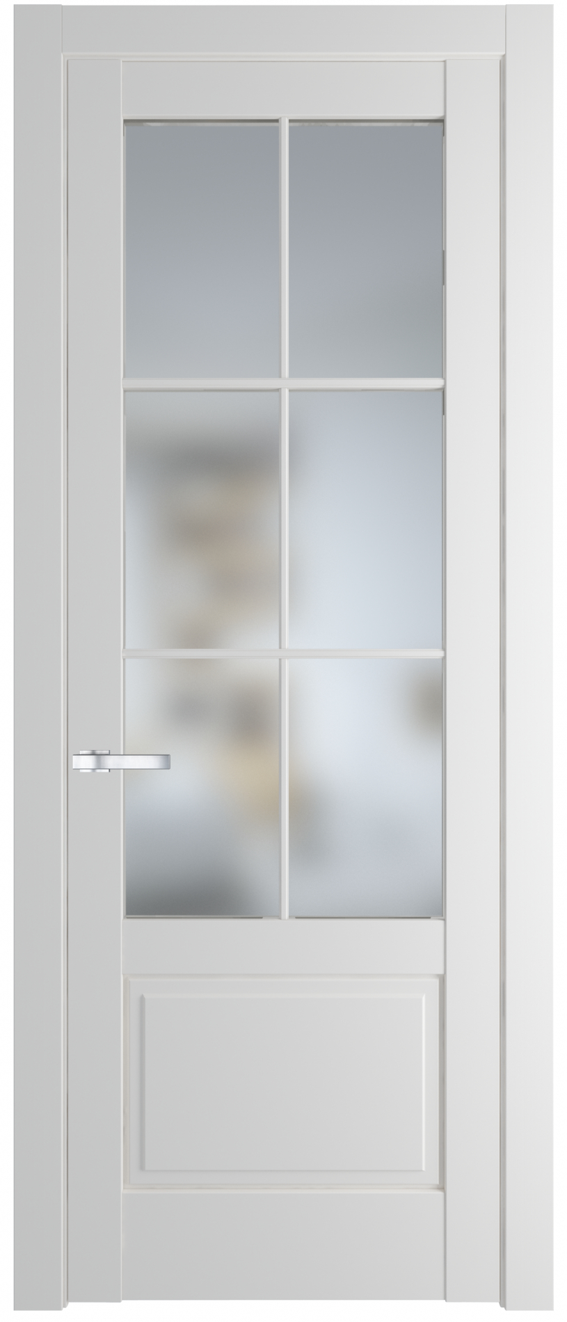 межкомнатные двери  Profil Doors 3.2.2 (р.6) PD  крем вайт