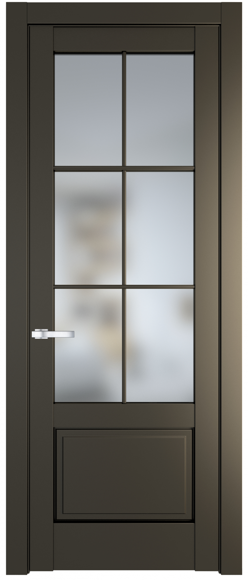 межкомнатные двери  Profil Doors 3.2.2 (р.6) PD  перламутр бронза