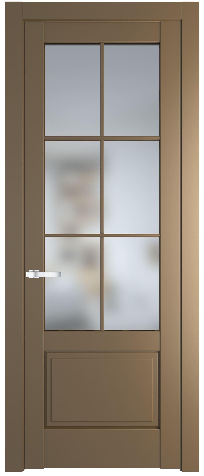 межкомнатные двери  Profil Doors 3.2.2 (р.6) PD  перламутр золото