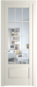   	Profil Doors 4.2.2 (р.12) PD со стеклом перламутр белый