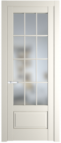   	Profil Doors 3.2.2 (р.12) PD со стеклом перламутр белый