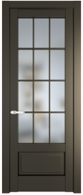   	Profil Doors 3.2.2 (р.12) PD со стеклом перламутр бронза