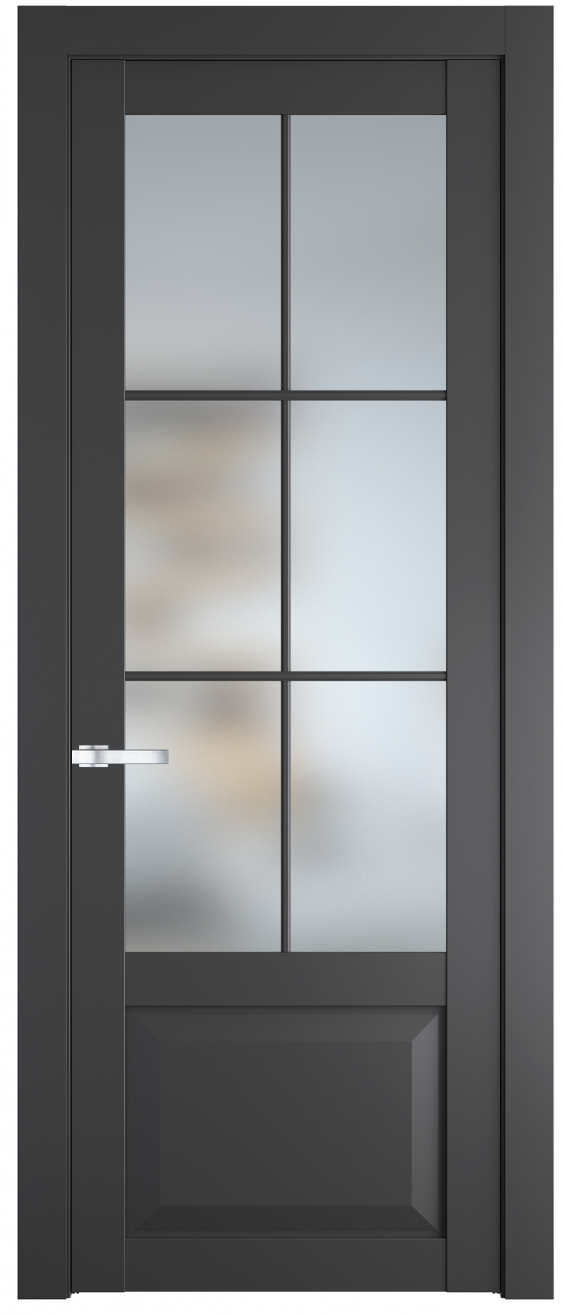 межкомнатные двери  Profil Doors 1.2.2 (р.6) PD  графит
