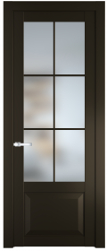   	Profil Doors 1.2.2 (р.6) PD со стеклом перламутр бронза