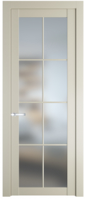   	Profil Doors 1.1.2/2.1.2 (р.8) PD со стеклом перламутр белый
