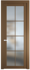   	Profil Doors 1.1.2/2.1.2 (р.8) PD со стеклом перламутр золото