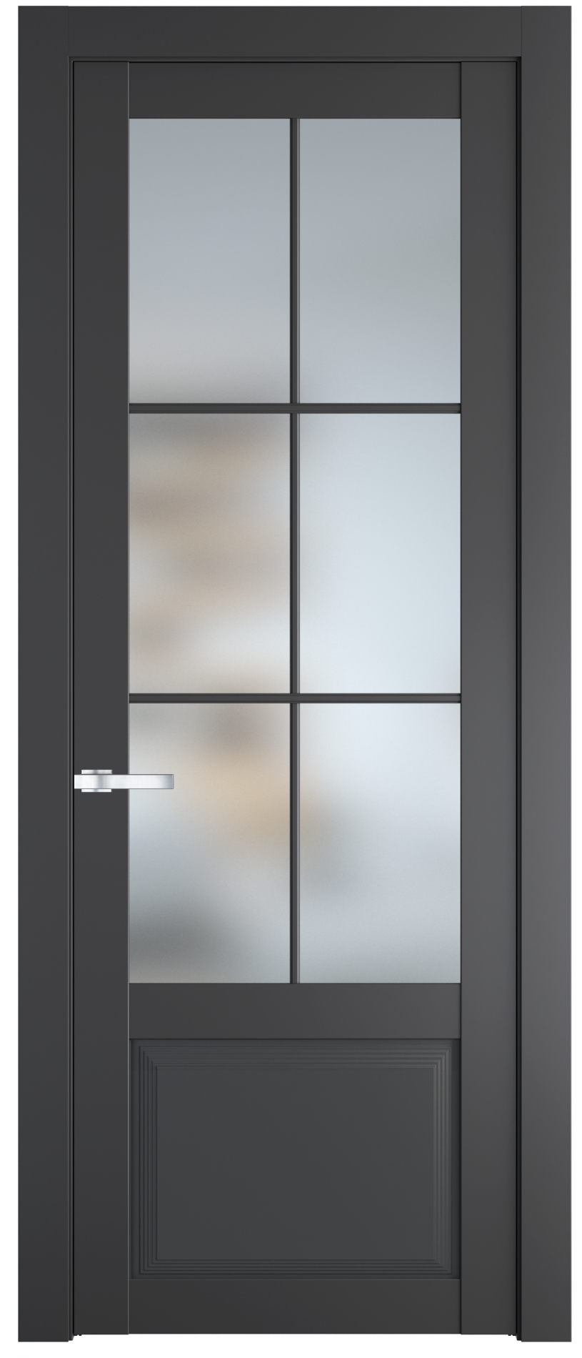 межкомнатные двери  Profil Doors 2.2.2 (р.6) PD  графит