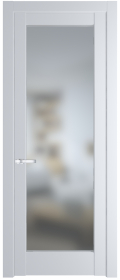   	Profil Doors 4.1.2 PD со стеклом вайт