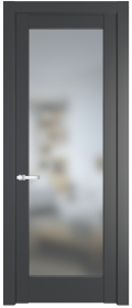   	Profil Doors 4.1.2 PD со стеклом графит